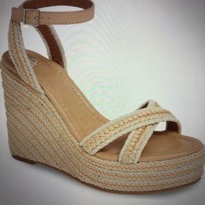 BP Gabby Woven Wedge Sandal